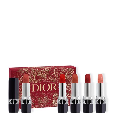 dior 676 rouge|dior lipstick set.